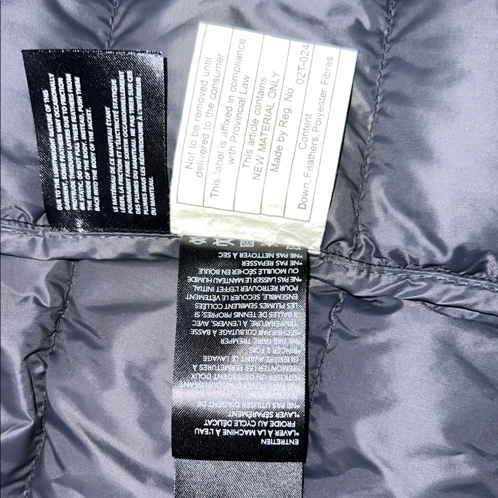 Paradox Black Puffer Jacket Water-Resistant Design - Picture 9 of 10
